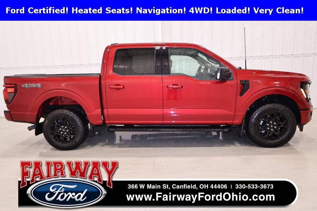 Certified 2024 Ford F150 XLT w/ Equipment Group 302A MID
