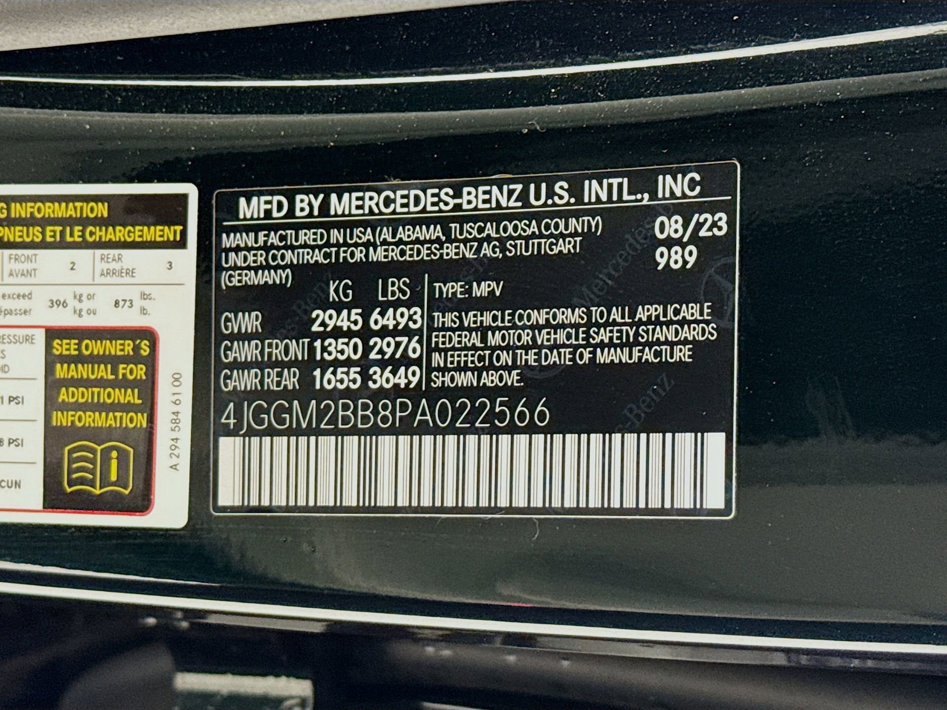 Certified 2023 Mercedes-Benz EQE 350+ SUV image 34