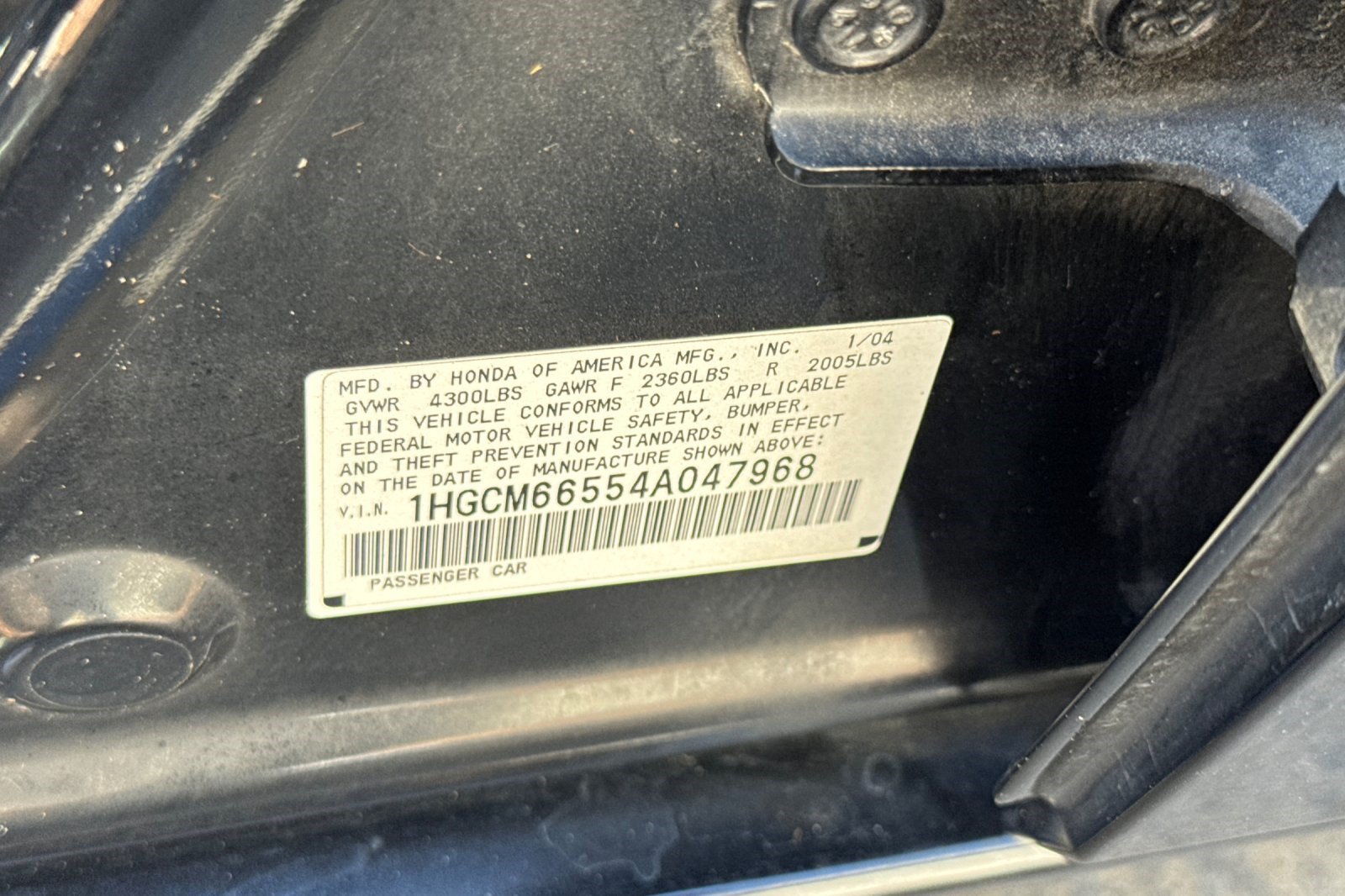 Used 2004 Honda Accord EX image 40