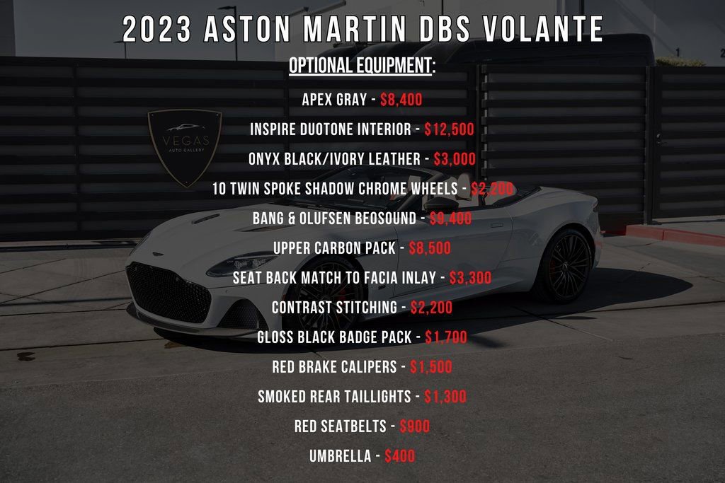 Used 2023 Aston Martin DBS Superleggera Volante RWD image 5