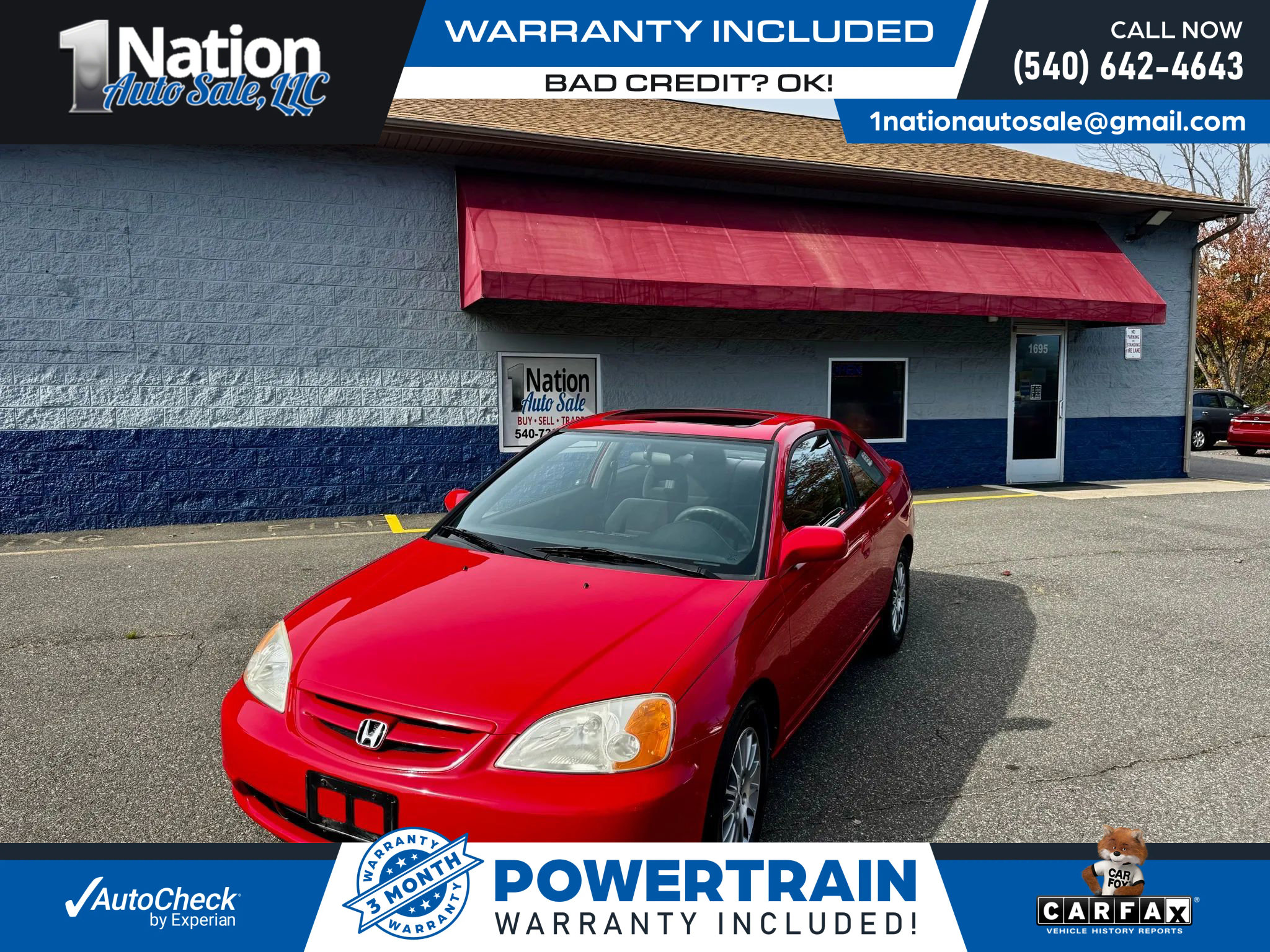 Used 2003 Honda Civic EX