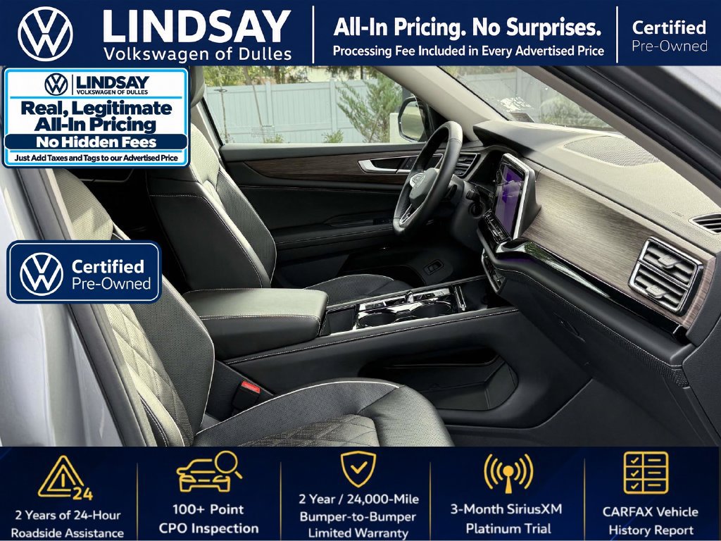 Used 2024 Volkswagen Atlas SEL Premium R-Line AWD/4WD image 13