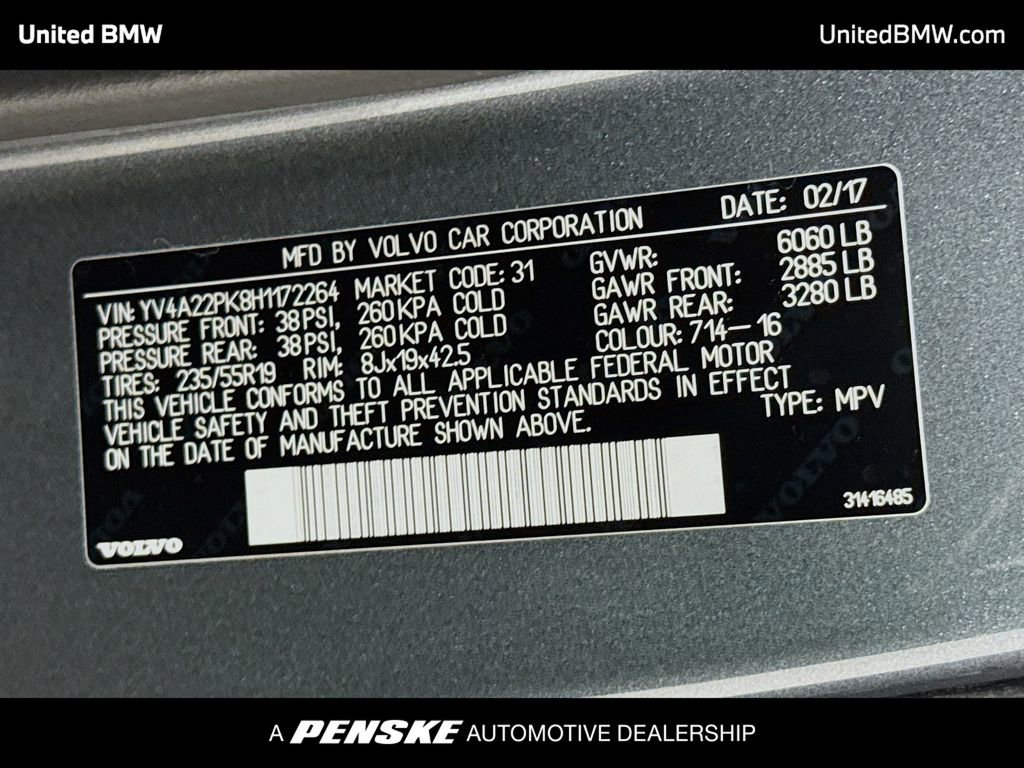 Used 2019 Volvo XC60 T5 Momentum w/ Multimedia Package image 16