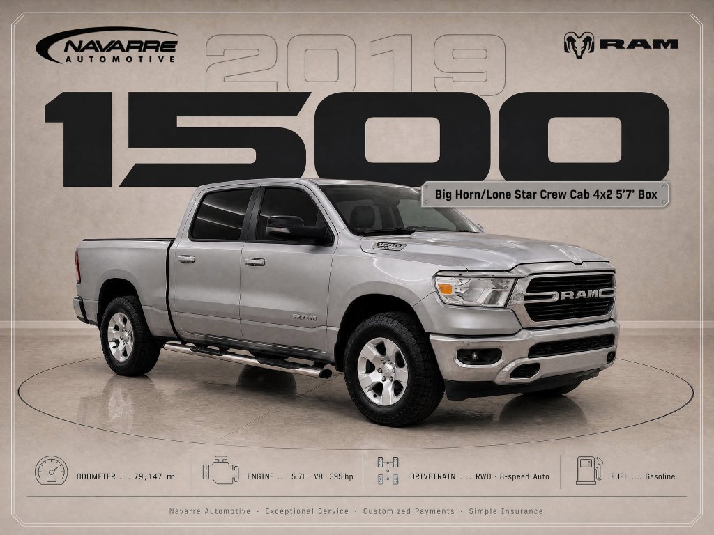 Used 2019 RAM 1500 Big Horn