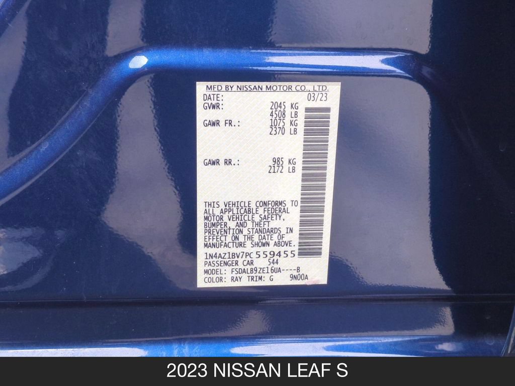 Used 2023 Nissan Leaf S FWD image 24