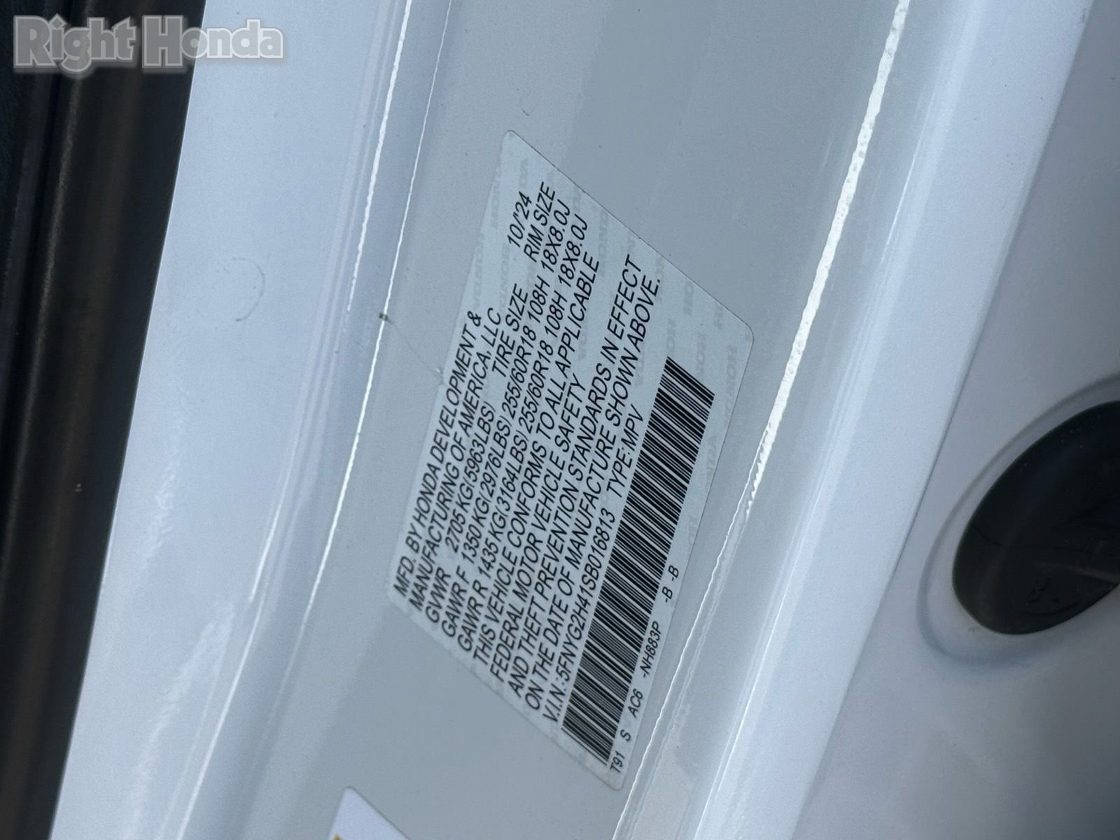 Certified 2025 Honda Pilot EX-L image 35