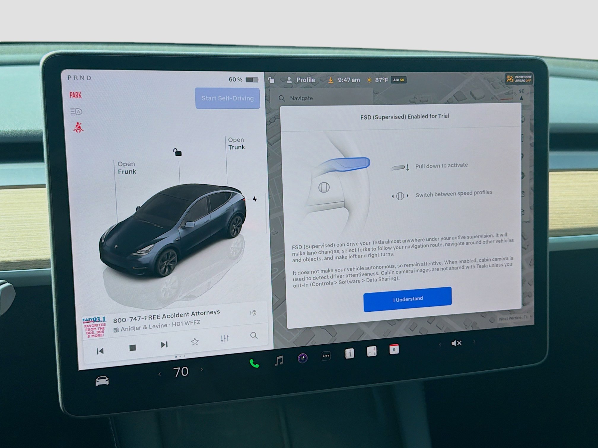 Used 2025 Tesla Model Y Long Range AWD/4WD image 11
