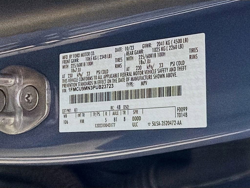 Used 2023 Ford Escape ST-Line w/ Tech Pack #1 image 39