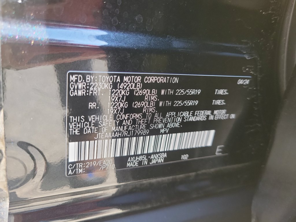 Certified 2024 Toyota Venza Limited AWD/4WD image 40