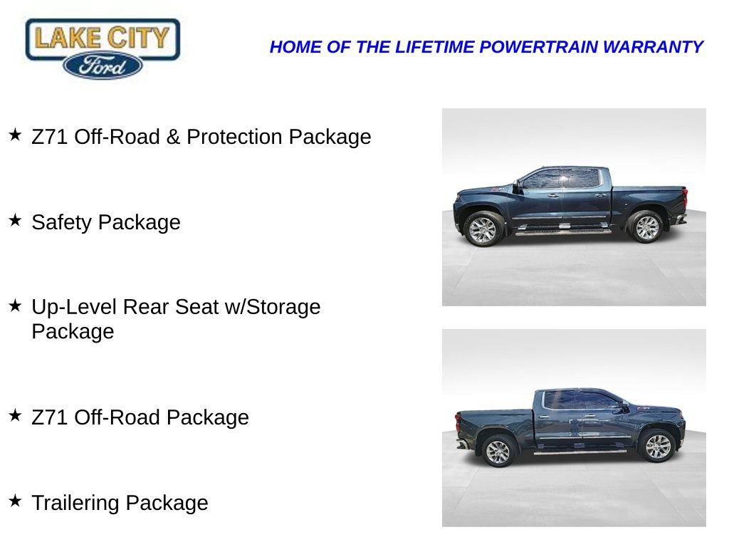 Used 2019 Chevrolet Silverado 1500 LTZ AWD/4WD image 11