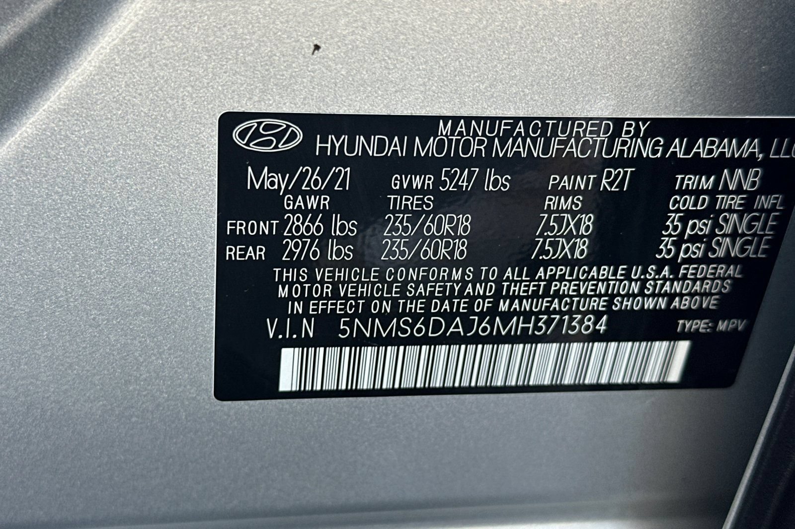 Used 2021 Hyundai Santa Fe SEL w/ Convenience Package AWD/4WD image 30