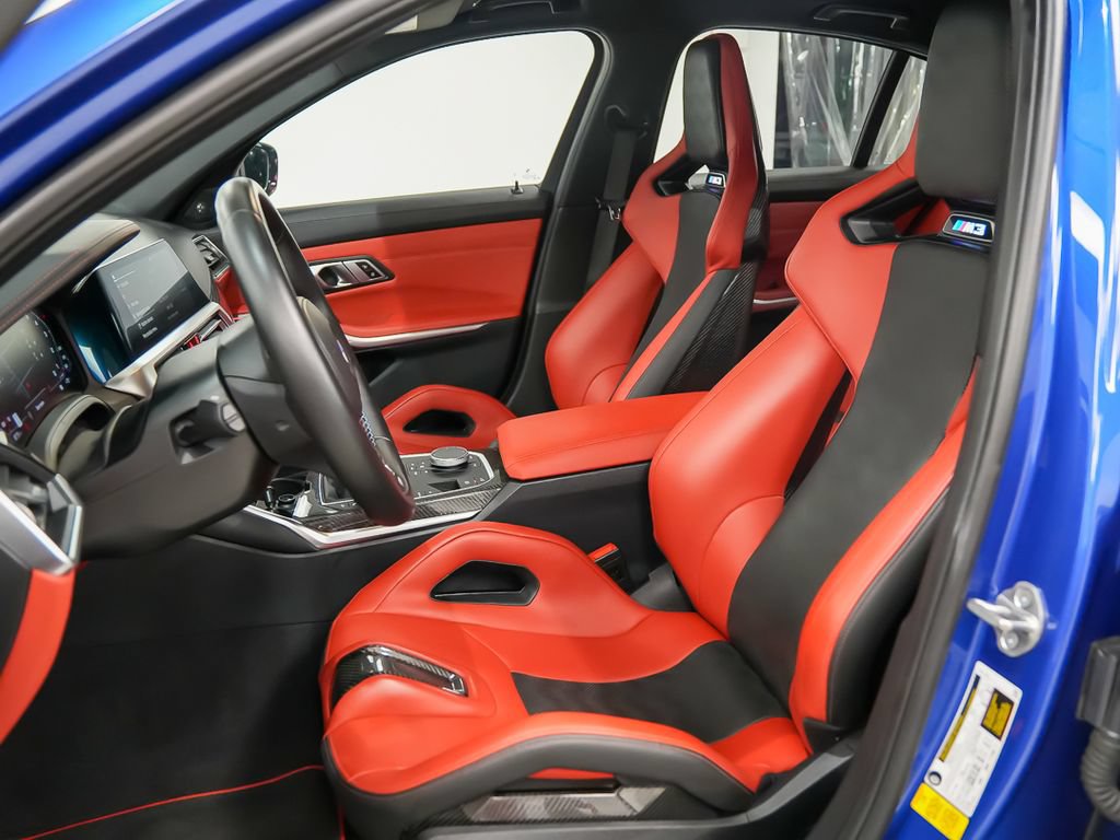 Used 2022 BMW M3 w/ M Carbon Exterior Package RWD image 5