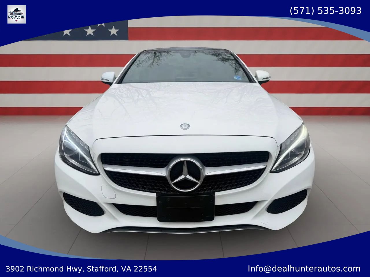 Used 2017 Mercedes-Benz C 300 Coupe w/ Premium 1 Package image 2