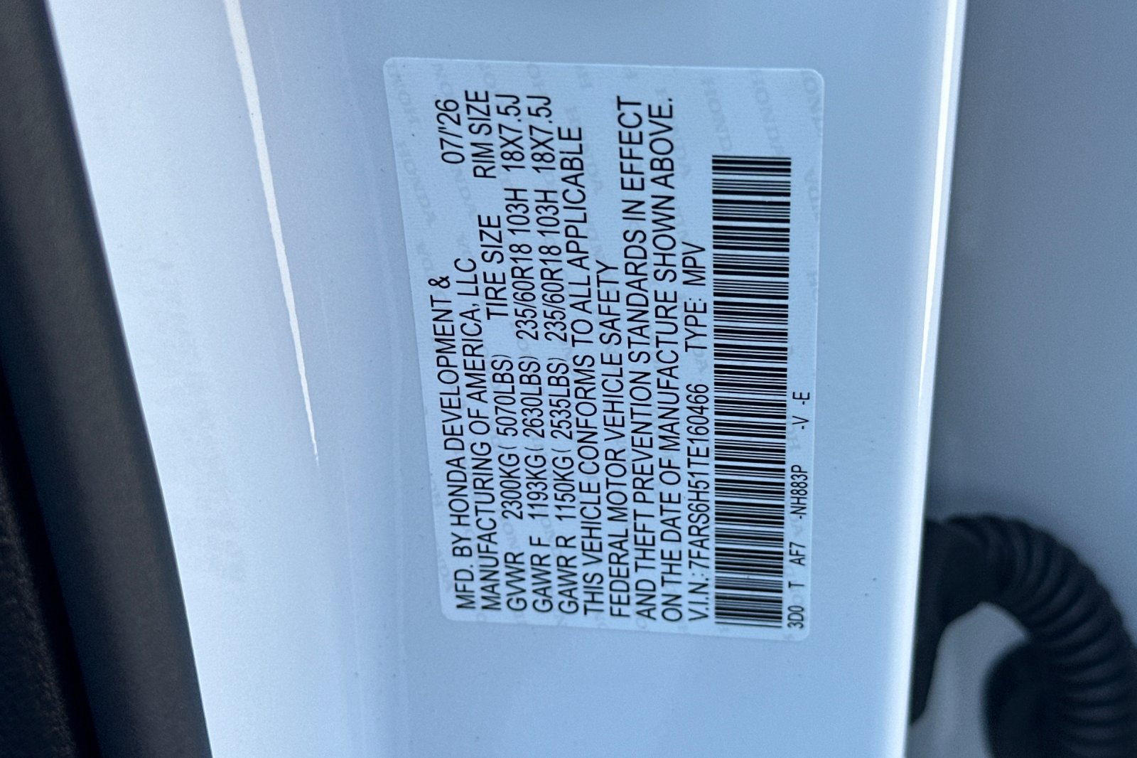New 2026 Honda CR-V Sport image 32