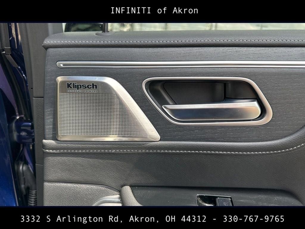 Certified 2025 INFINITI QX80 Sensory image 39