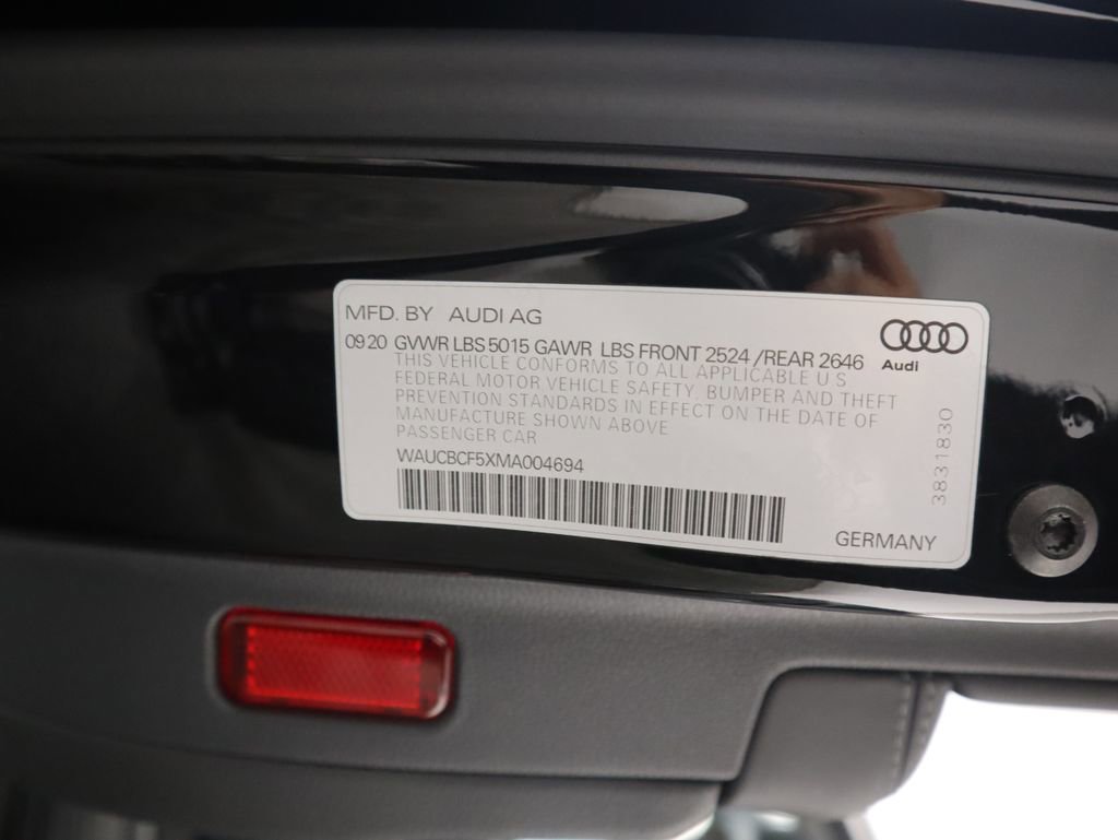 Certified 2021 Audi A5 2.0T Premium Plus w/ Premium Plus image 35