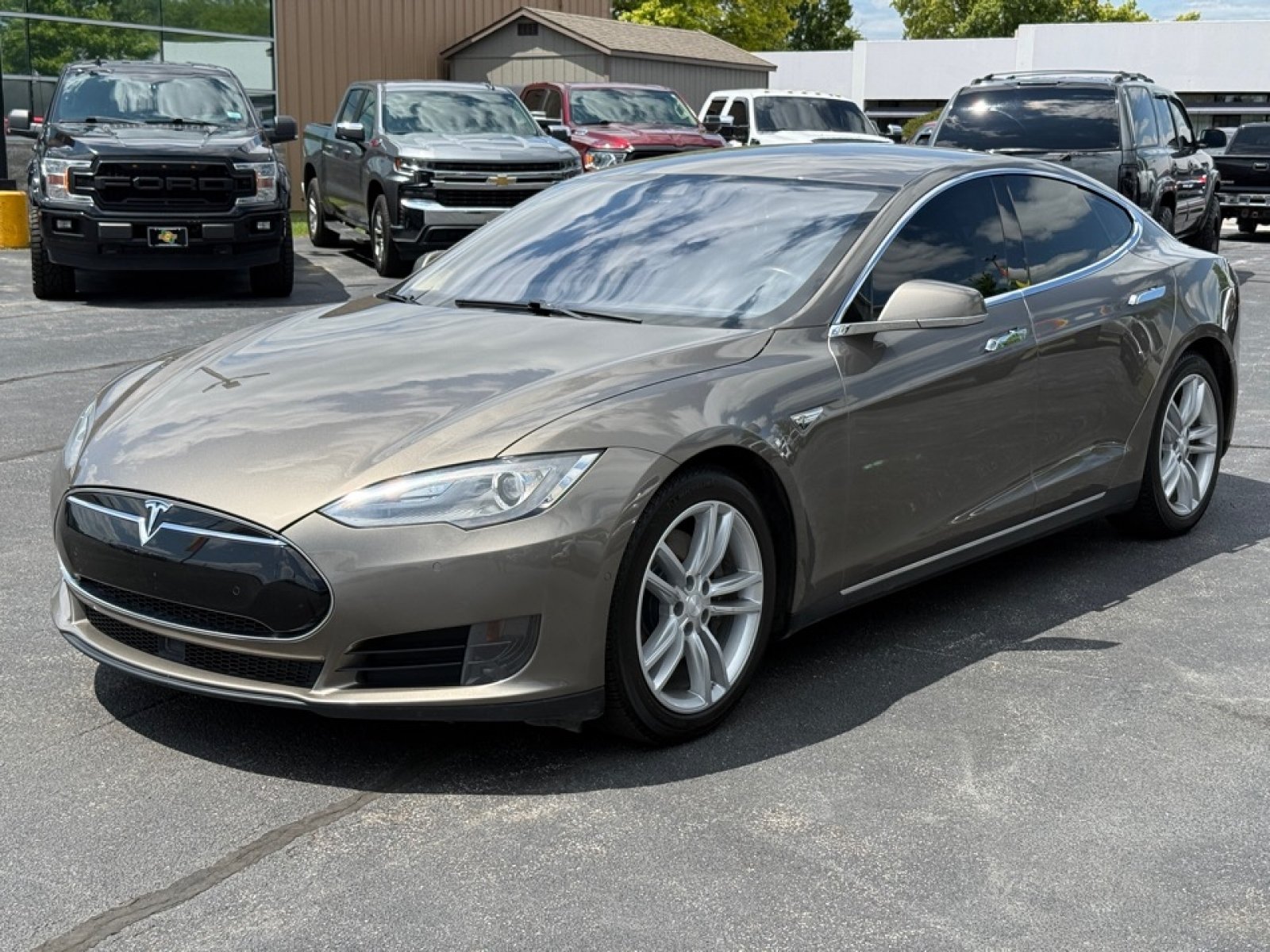 Used 2015 Tesla Model S 70D AWD/4WD image 4