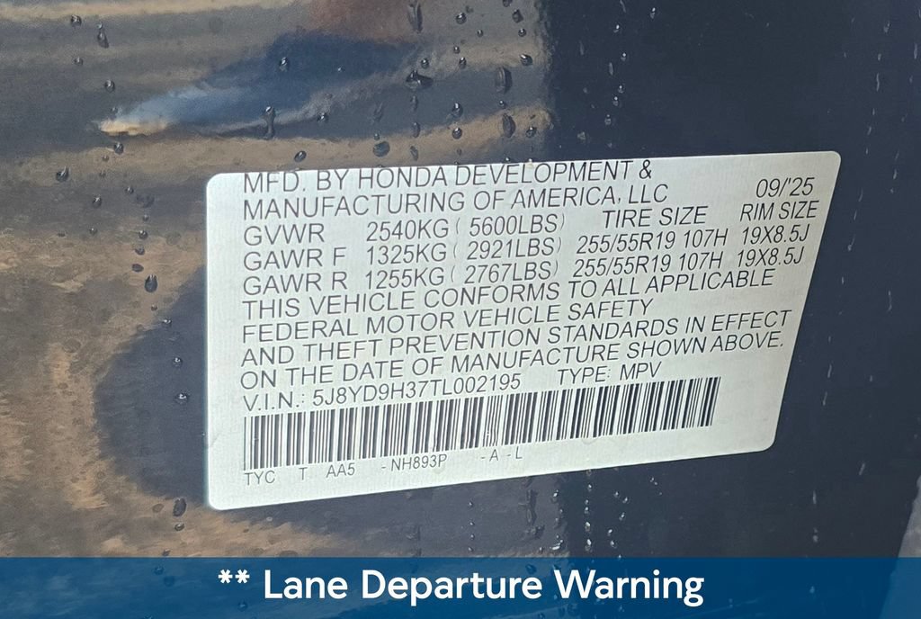 Certified 2026 Acura MDX FWD image 9
