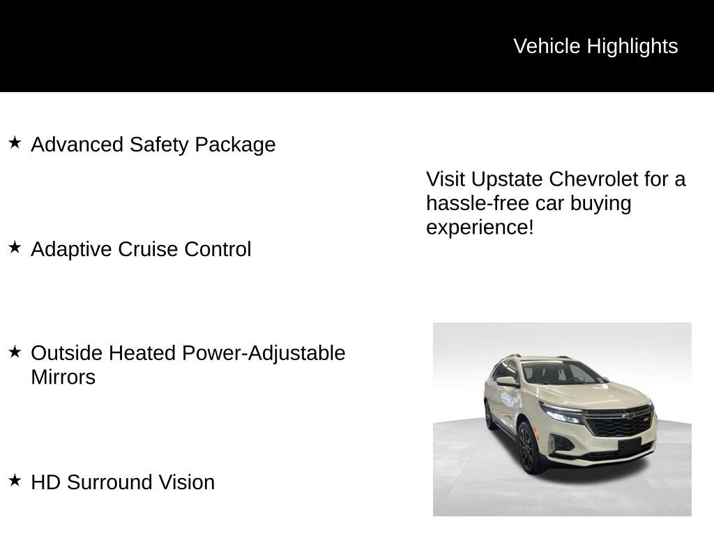 Used 2023 Chevrolet Equinox RS w/ RS Leather Package image 9