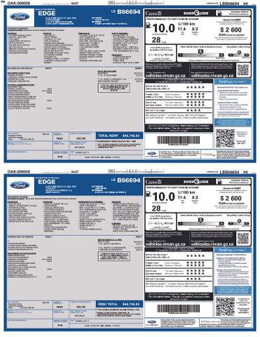 Certified 2020 Ford Edge ST-Line AWD/4WD image 28