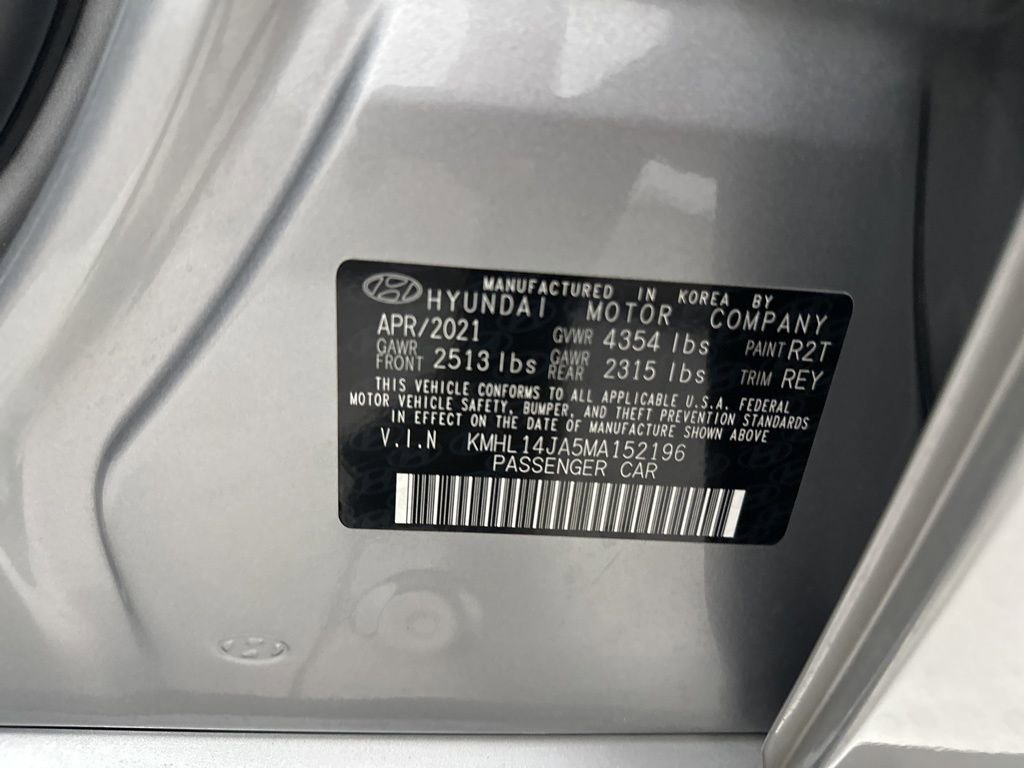 Used 2021 Hyundai Sonata SEL w/ Convenience Package FWD image 28