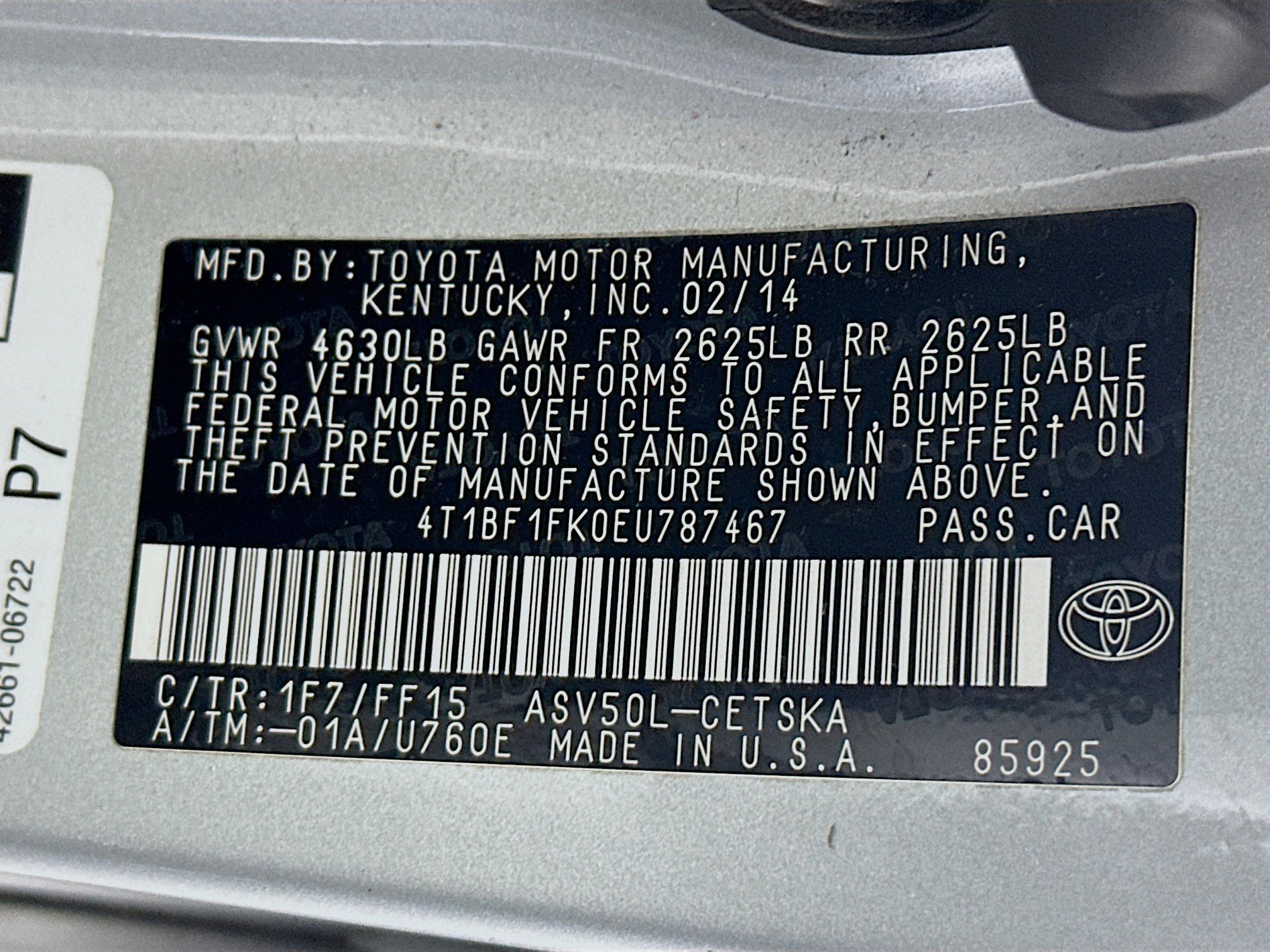 Used 2014 Toyota Camry SE image 12