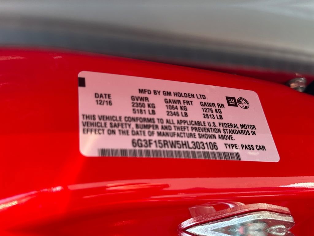 Used 2017 Chevrolet SS RWD image 36
