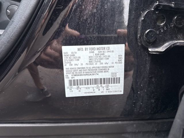 Certified 2024 Ford Explorer ST-Line w/ Class IV Trailer Tow Package AWD/4WD image 19