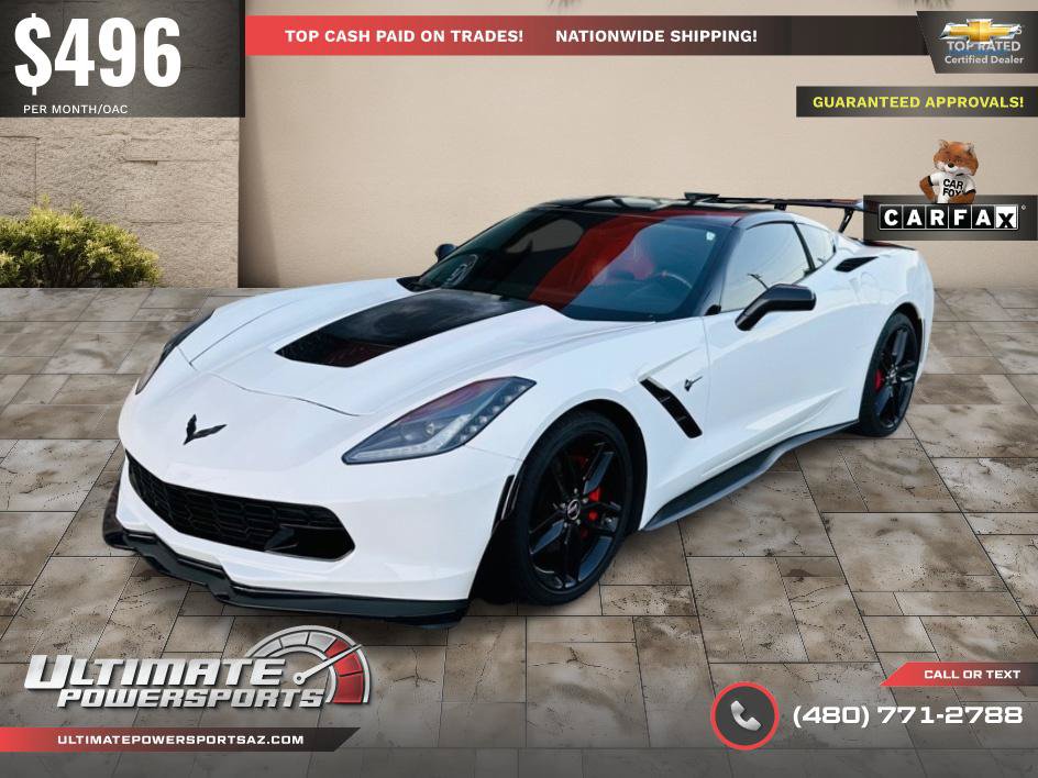 Used 2015 Chevrolet Corvette Stingray Coupe w/ ZF1 Appearance Package RWD image 22