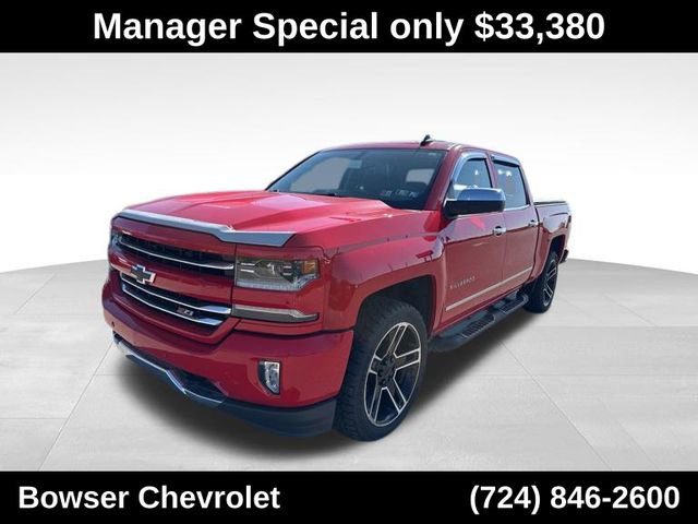 Used 2018 Chevrolet Silverado 1500 LTZ Z71 w/ LPO, Black Pack AWD/4WD image 1