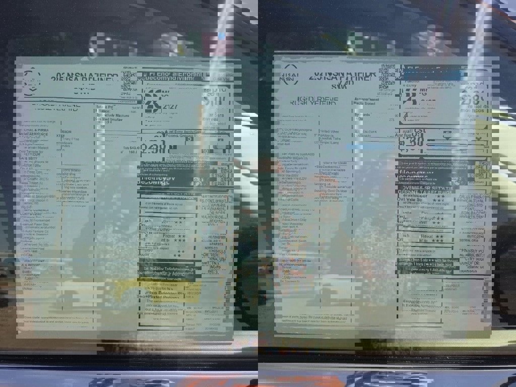 New 2025 Nissan Pathfinder SV image 3