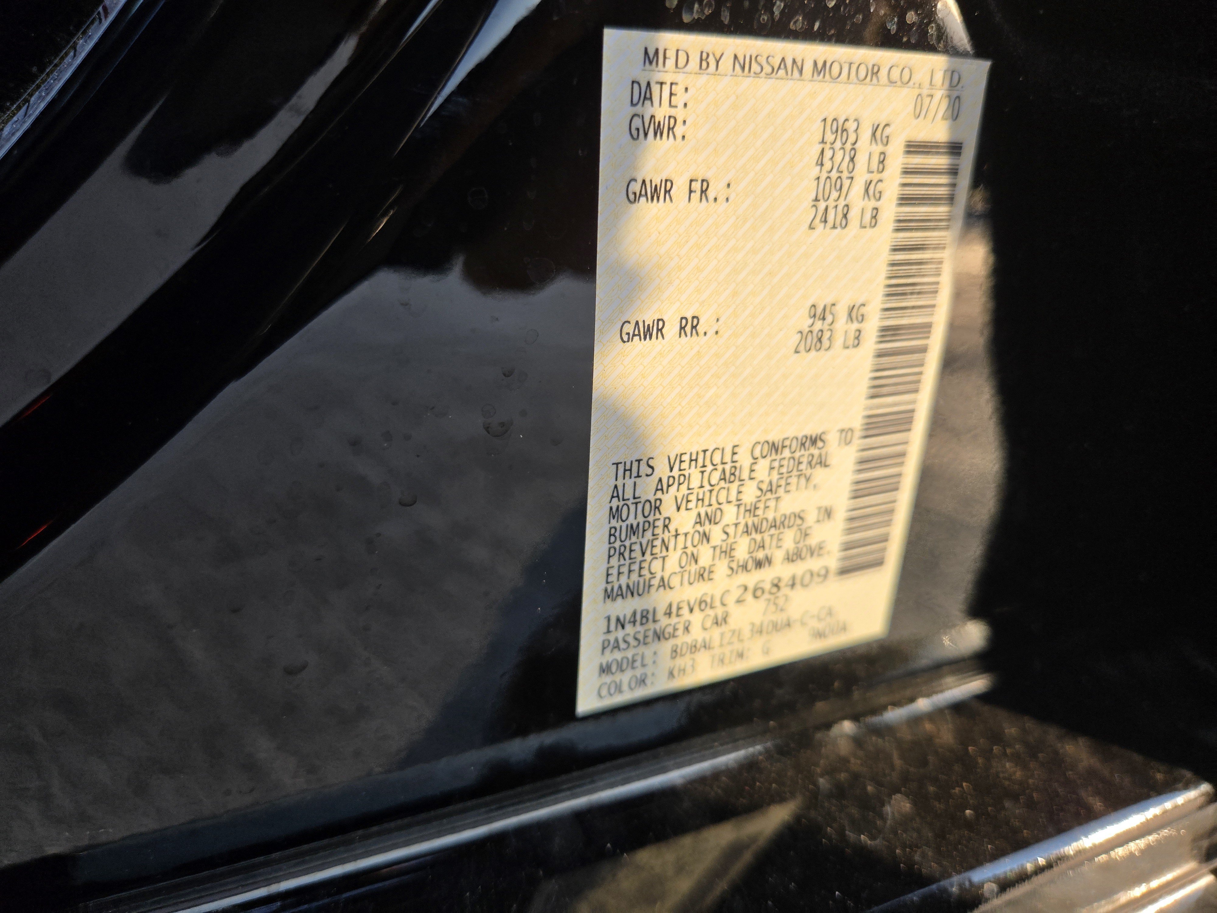 Used 2020 Nissan Altima 2.5 SL FWD image 31