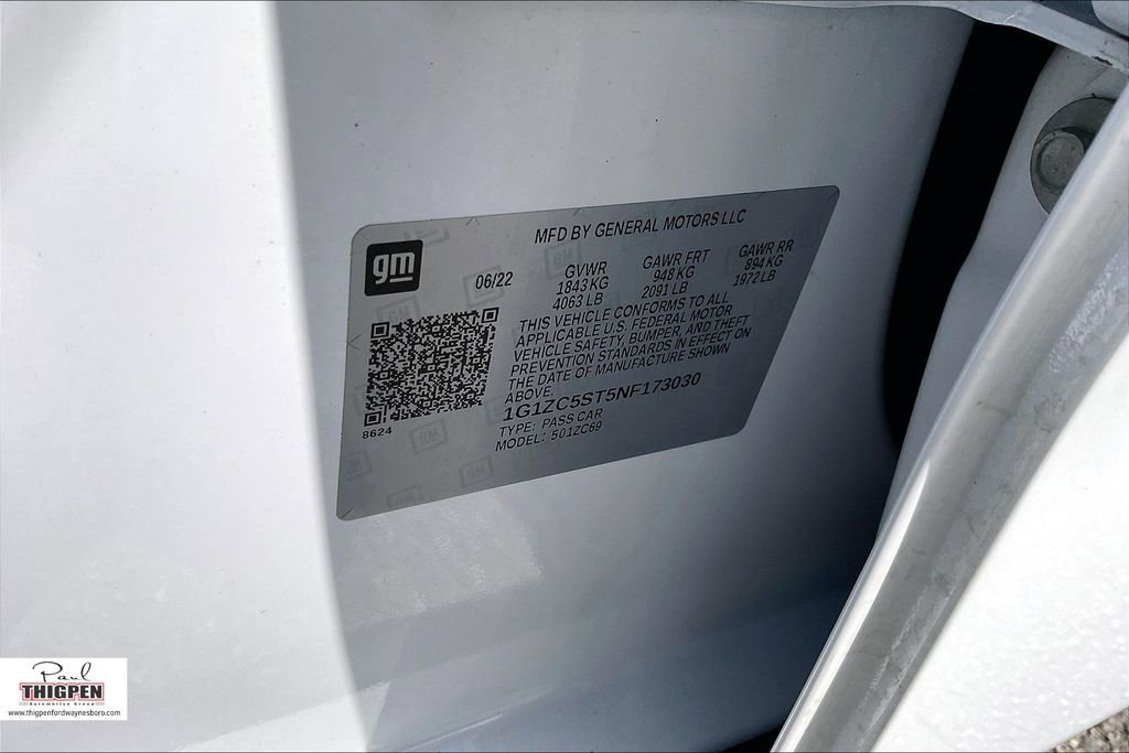 Used 2022 Chevrolet Malibu LS w/ Driver Confidence Package II FWD image 34