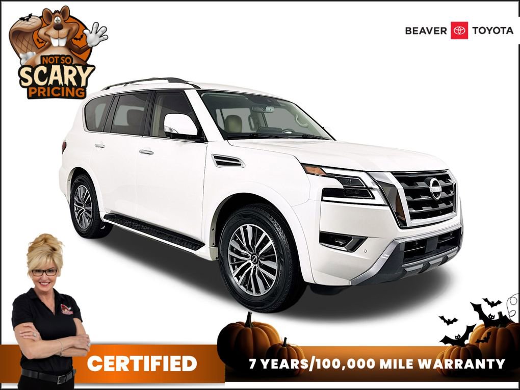 Used 2023 Nissan Armada SL w/ Captain's Chairs Package