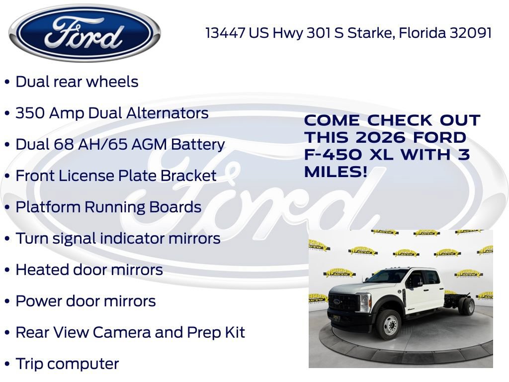 New 2026 Ford F450 XL AWD/4WD image 30