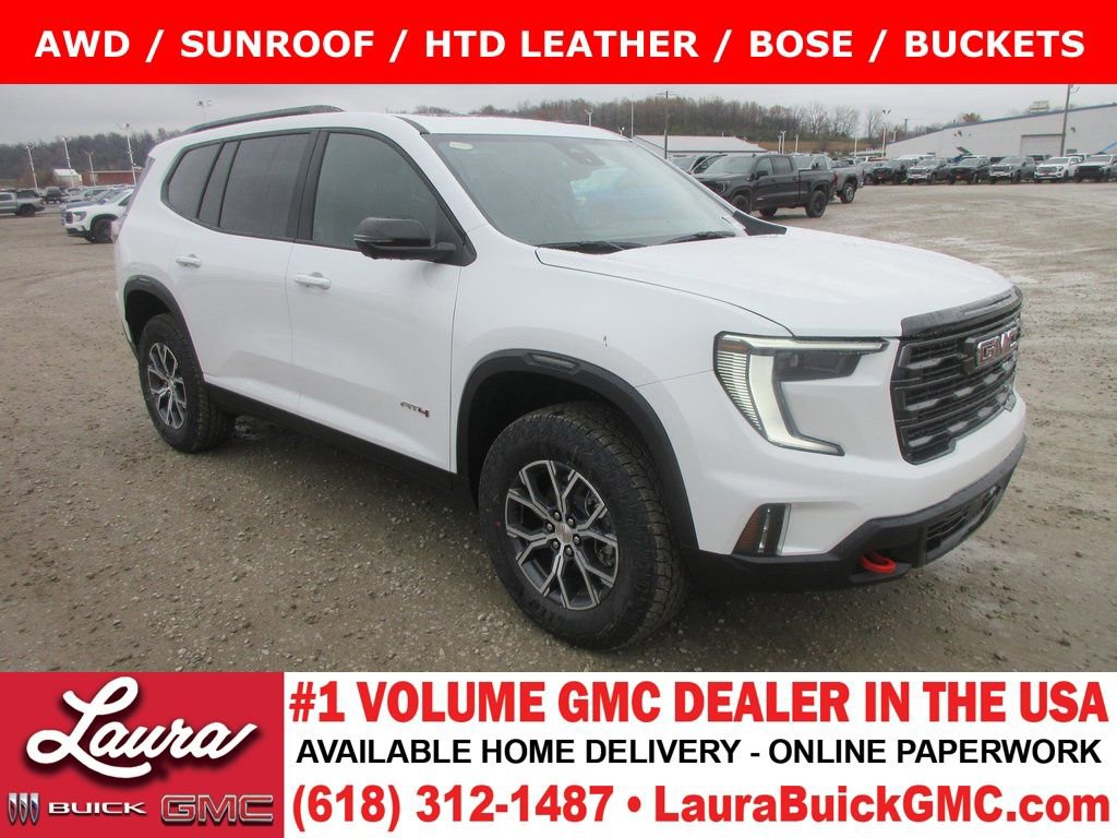 New 2026 GMC Acadia AT4