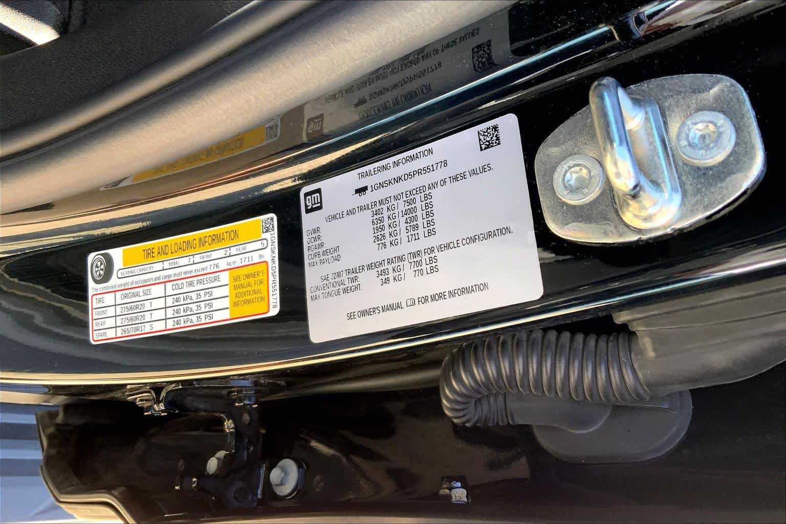Used 2023 Chevrolet Tahoe LT w/ Luxury Package AWD/4WD image 33
