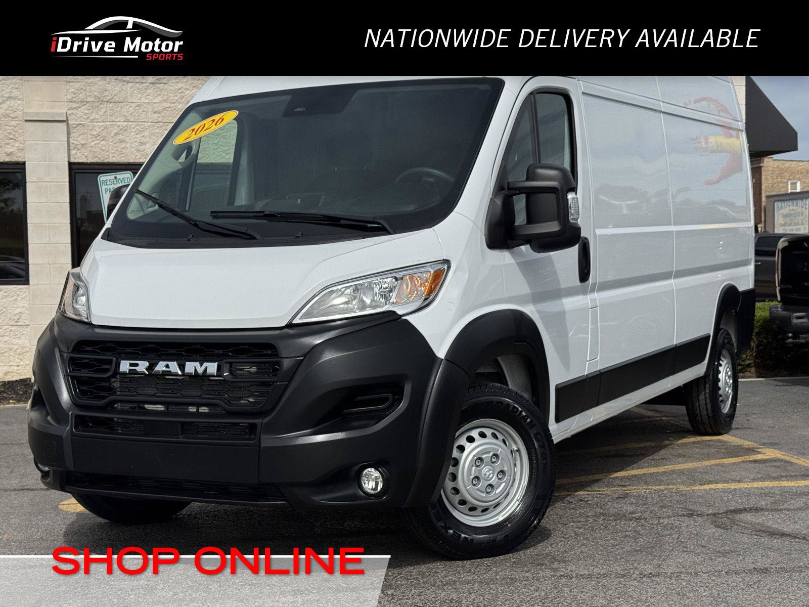 Used 2026 RAM ProMaster 2500 w/ Convenience Group FWD image 1
