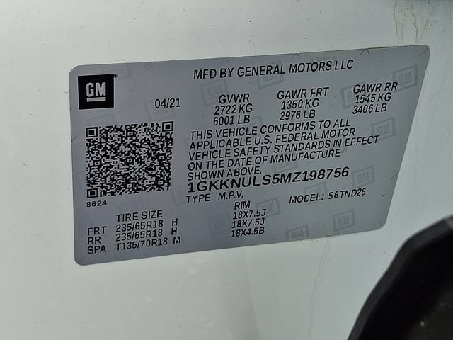 Used 2021 GMC Acadia SLT w/ Preferred Package AWD/4WD image 29