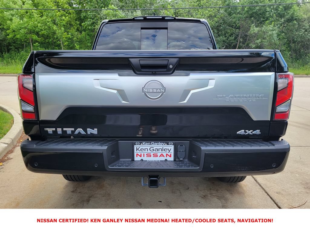 Certified 2023 Nissan Titan Platinum Reserve w/ Off Road Protection Package AWD/4WD image 4