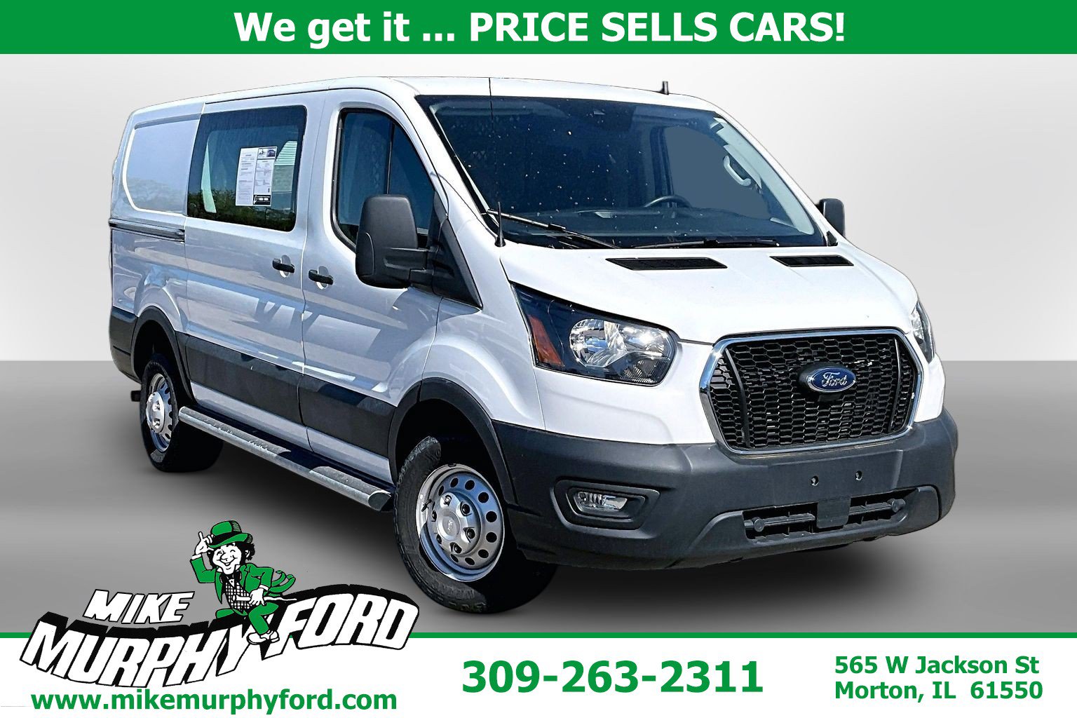 Used 2023 Ford Transit 250 Low Roof AWD w/ Exterior Upgrade Package image 1