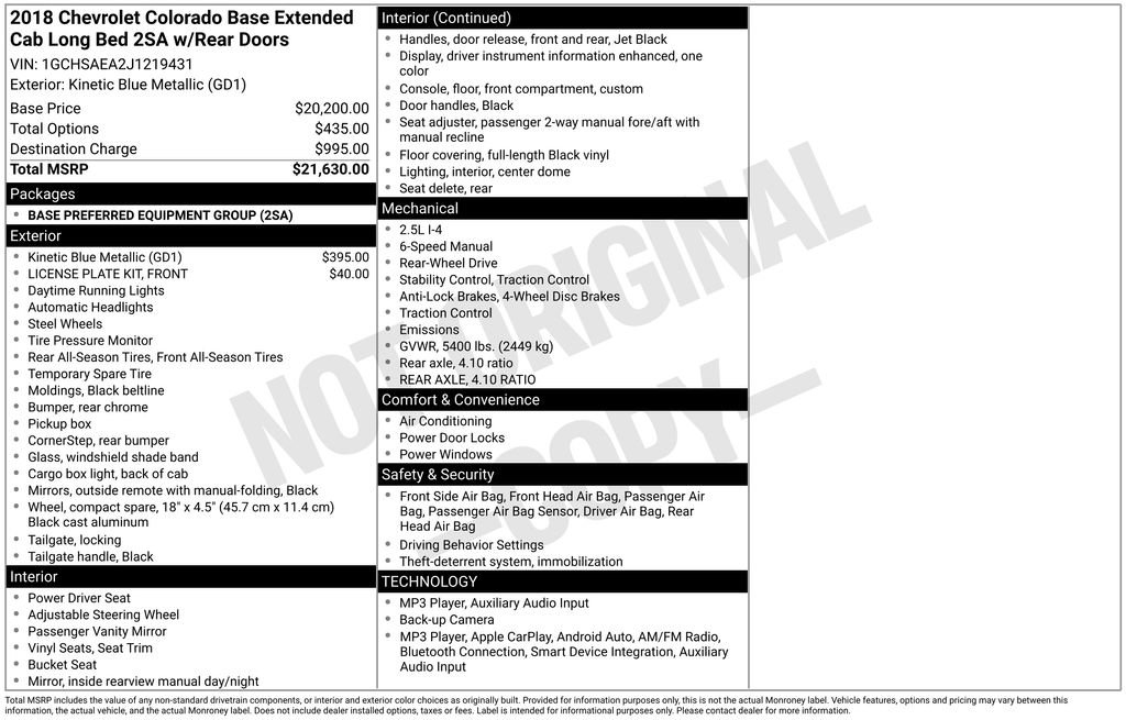 Used 2018 Chevrolet Colorado 2WD Extended Cab video 3