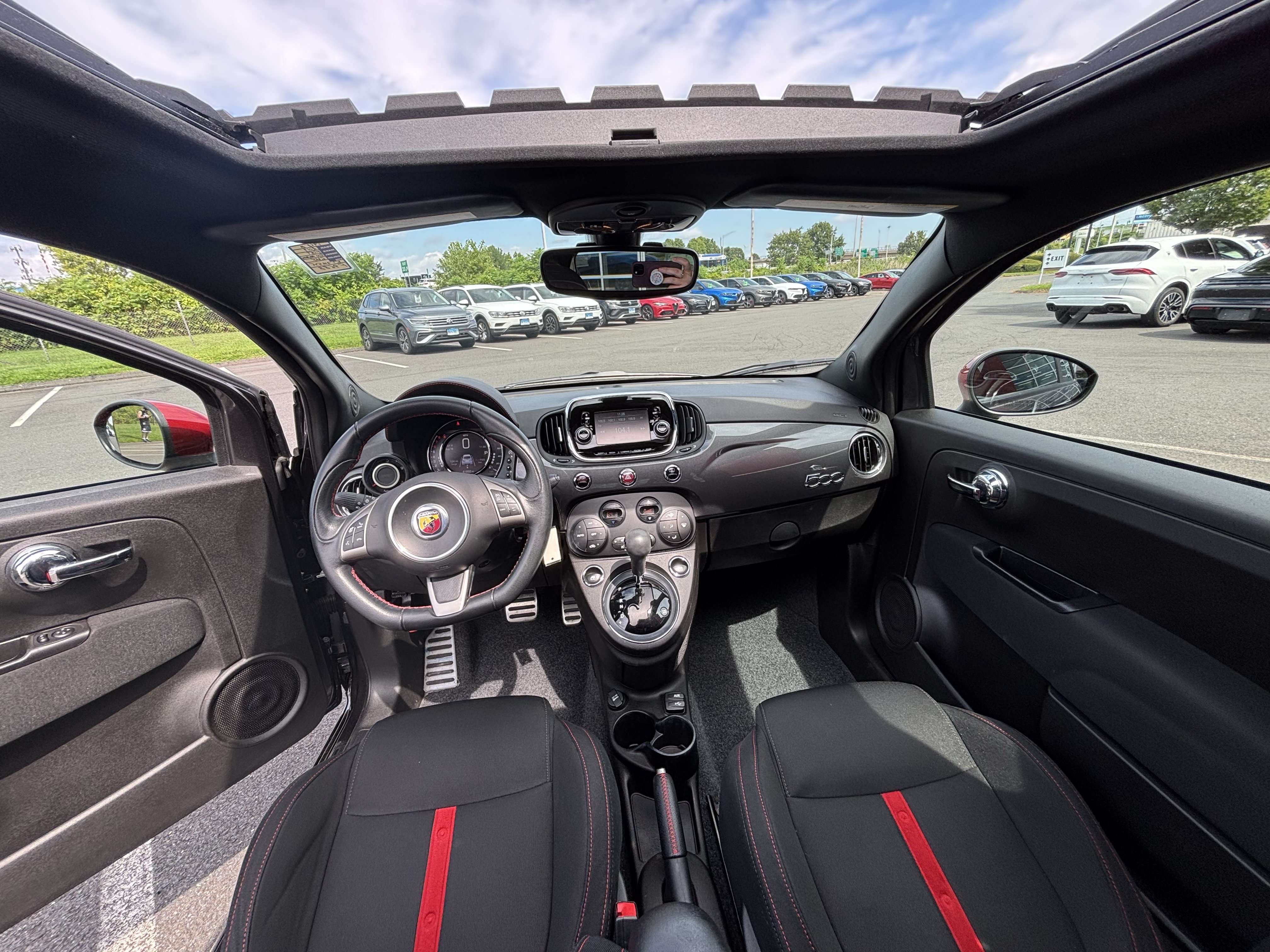 Used 2019 FIAT 500 Abarth w/ Popular Equipment Package FWD image 2
