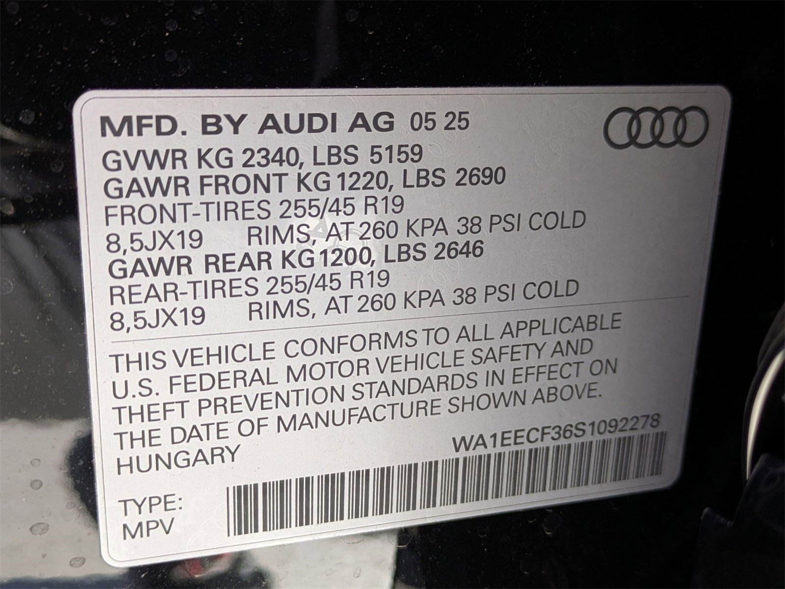 New 2025 Audi Q3 2.0T Premium Plus image 17