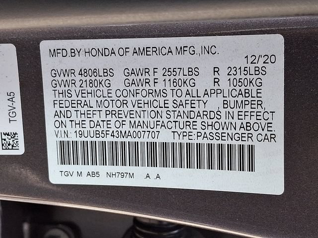 Used 2021 Acura TLX w/ Technology Package FWD image 29