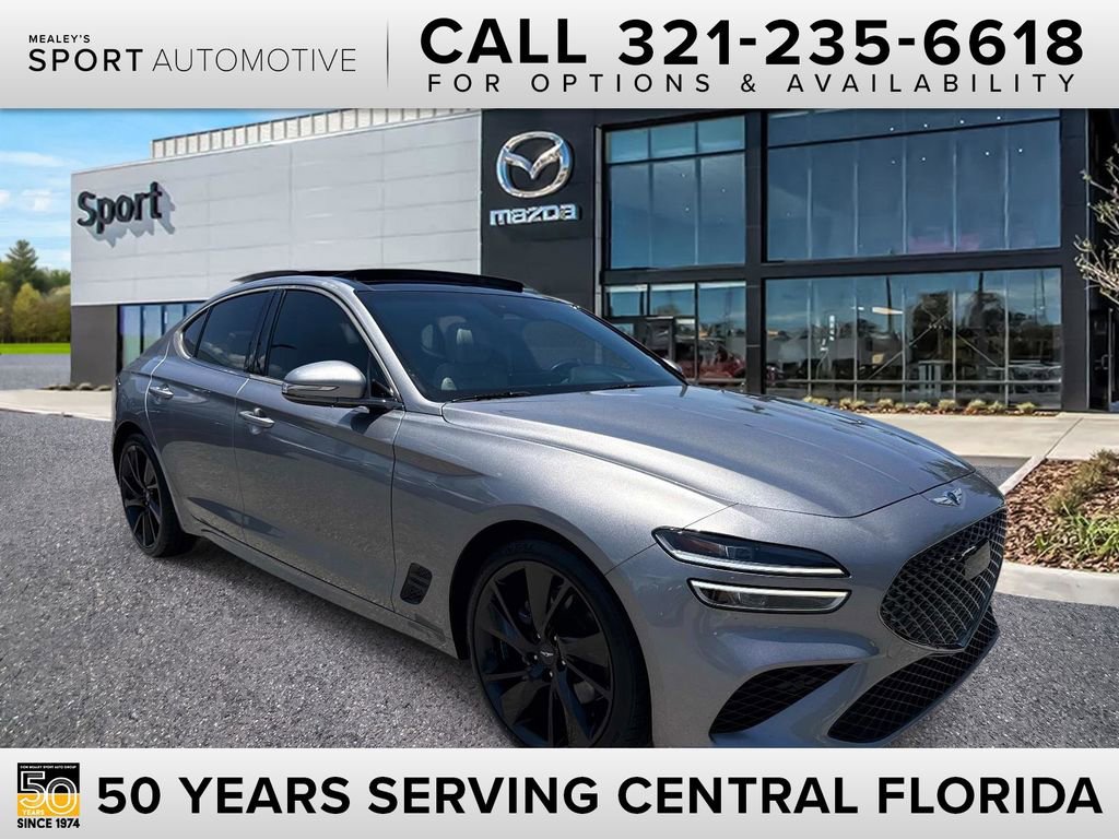 Used 2023 Genesis G70 2.0T w/ Sport Prestige Package RWD image 1