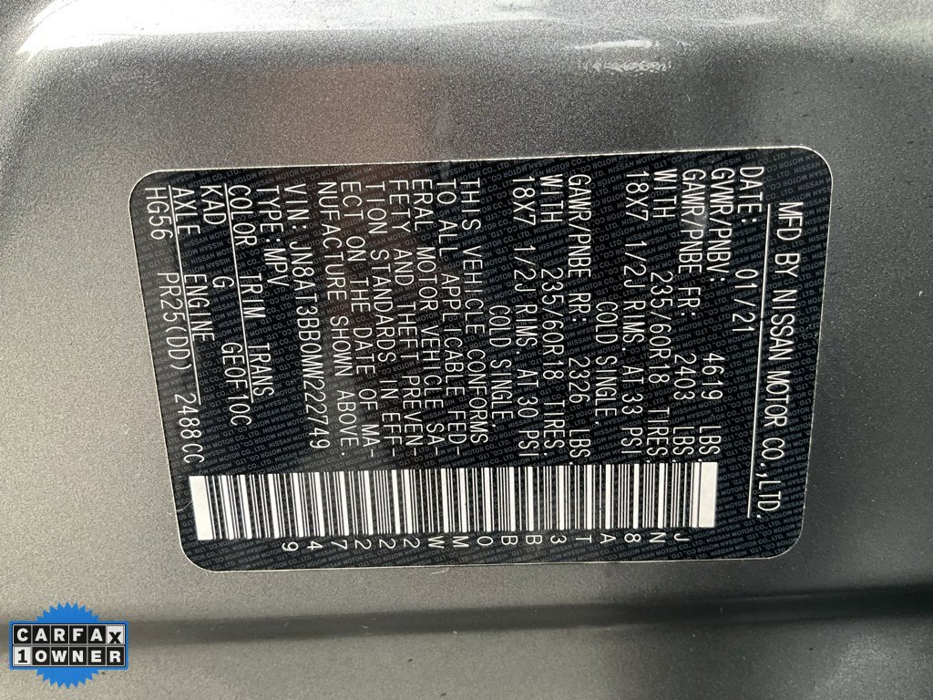 Used 2021 Nissan Rogue SV image 21