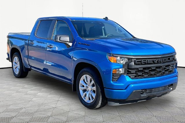 Used 2023 Chevrolet Silverado 1500 Custom w/ LPO, Dark Essentials Package RWD 360° Tour
