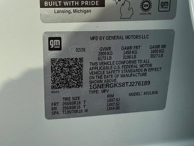 New 2026 Chevrolet Traverse LT image 17