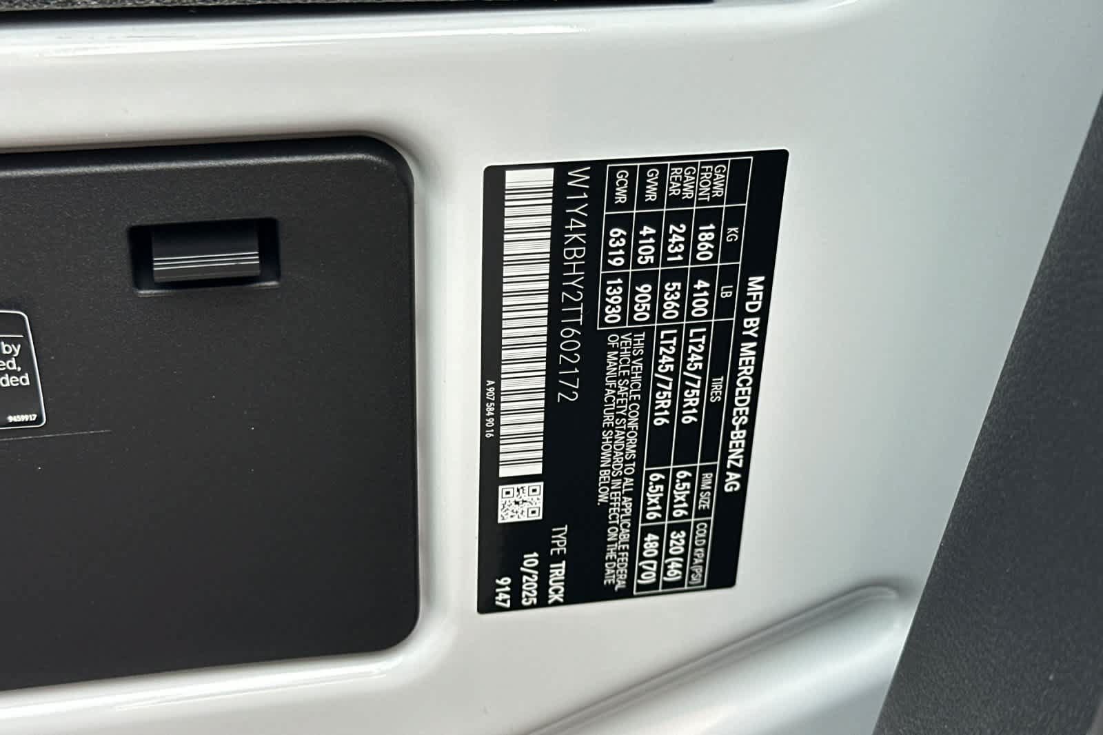 New 2026 Mercedes-Benz Sprinter 2500 image 25